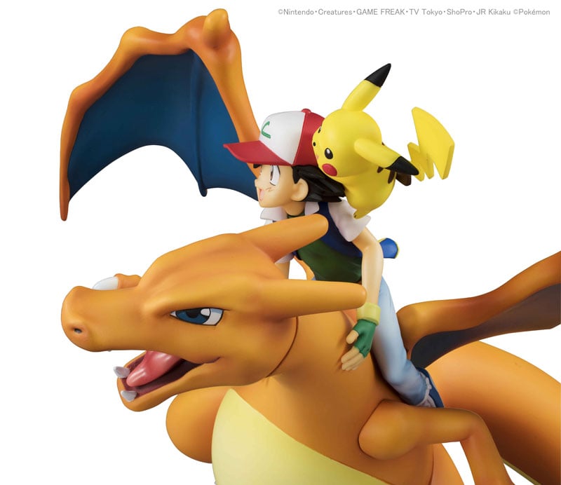 Pokemon G.E.M. Series Ash Ketchum & Pikachu & Charizard Gallery Image 9
