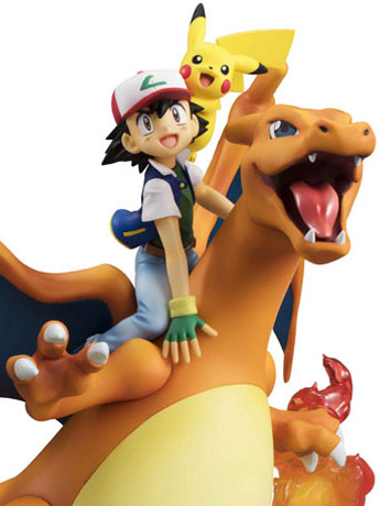 Pokemon G.E.M. Series Ash Ketchum & Pikachu & Charizard Gallery Image 2