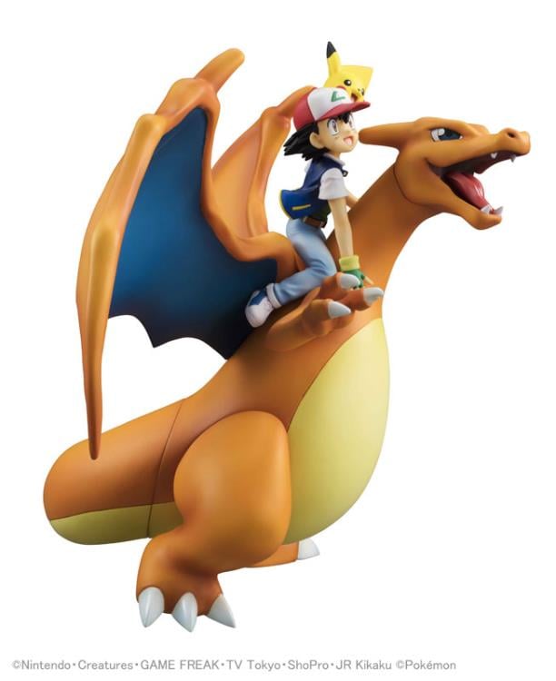 Pokemon G.E.M. Series Ash Ketchum & Pikachu & Charizard Gallery Image 5