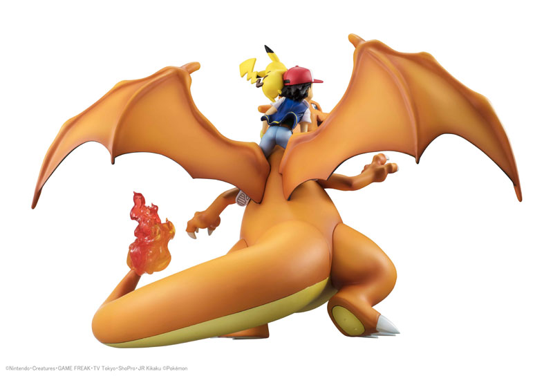 Pokemon G.E.M. Series Ash Ketchum & Pikachu & Charizard Gallery Image 4