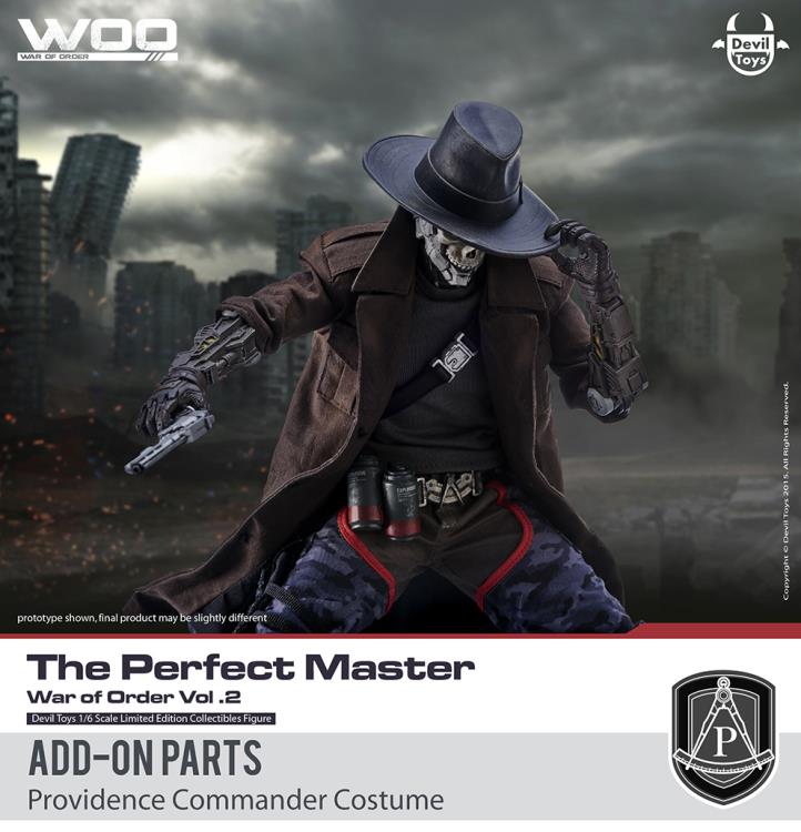 War of Order (WOO) Volume 2 The Perfect Master (Bonus Costume) 1/6 Scale Figure Gallery Image 4