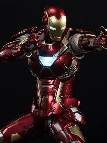 Marvel RE:EDIT #09 New Century Iron Man Figure Gallery Image 2