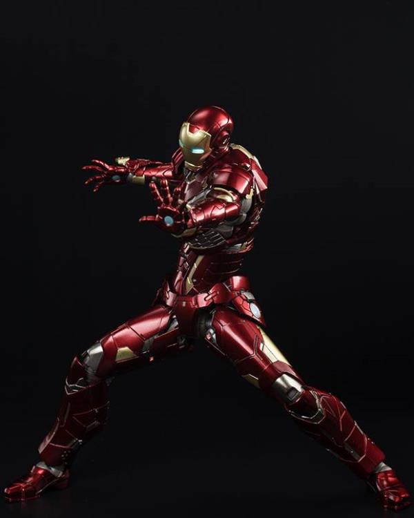 Marvel RE:EDIT #09 New Century Iron Man Figure Gallery Image 5