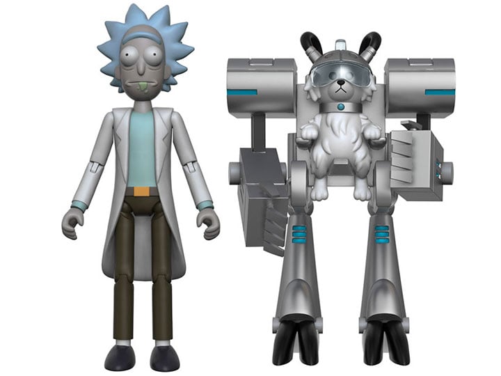 Rick and Morty Series 1 Rick 5" Articulated Action Figure (Snowball Parts) Gallery Image 1