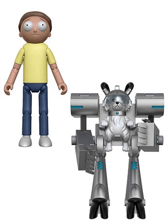 Rick and Morty Series 1 Morty 5" Articulated Action Figure (Snowball Parts) Gallery Image 2