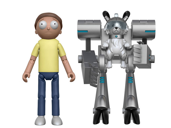 Rick and Morty Series 1 Morty 5" Articulated Action Figure (Snowball Parts) Gallery Image 1