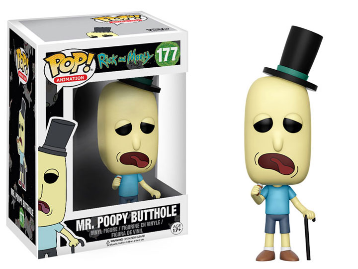 Pop! Animation: Rick and Morty - Mr. Poopybutthole Gallery Image 1