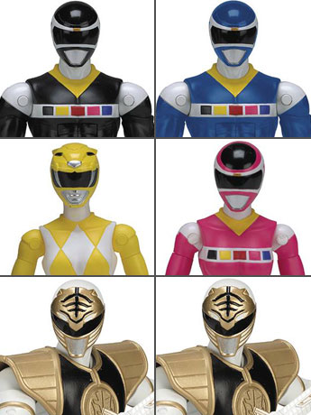 Mighty Morphin Power Rangers Legacy 6" Wave 3 Case of 6 Gallery Image 2