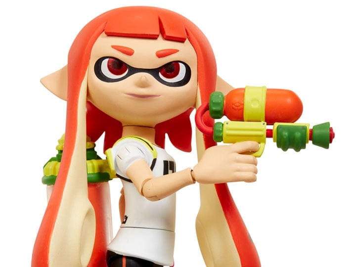 World of Nintendo 4" Figure Series 10 - Inkling Girl Gallery Image 1