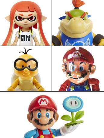 World of Nintendo 4" Figure Series 10 - Set of 5 Gallery Image 2