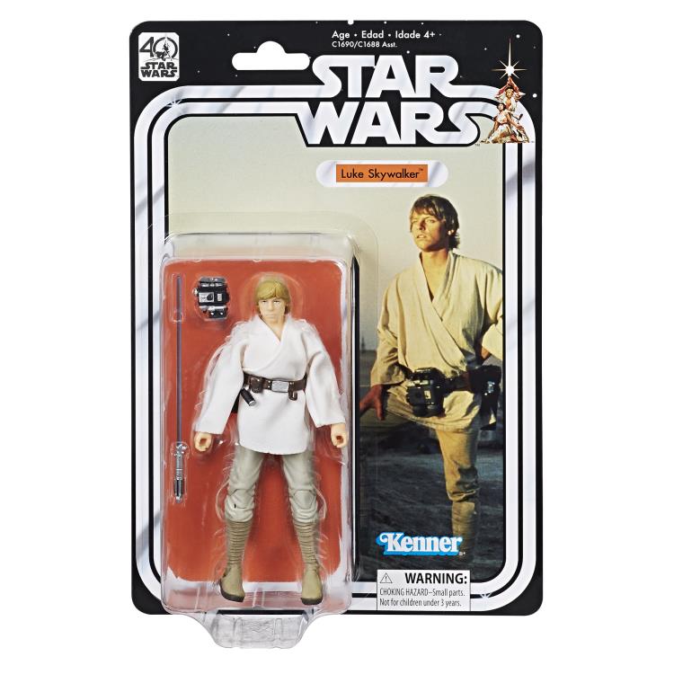Star Wars 40th Anniversary The Black Series 6" Luke Skywalker Gallery Image 3