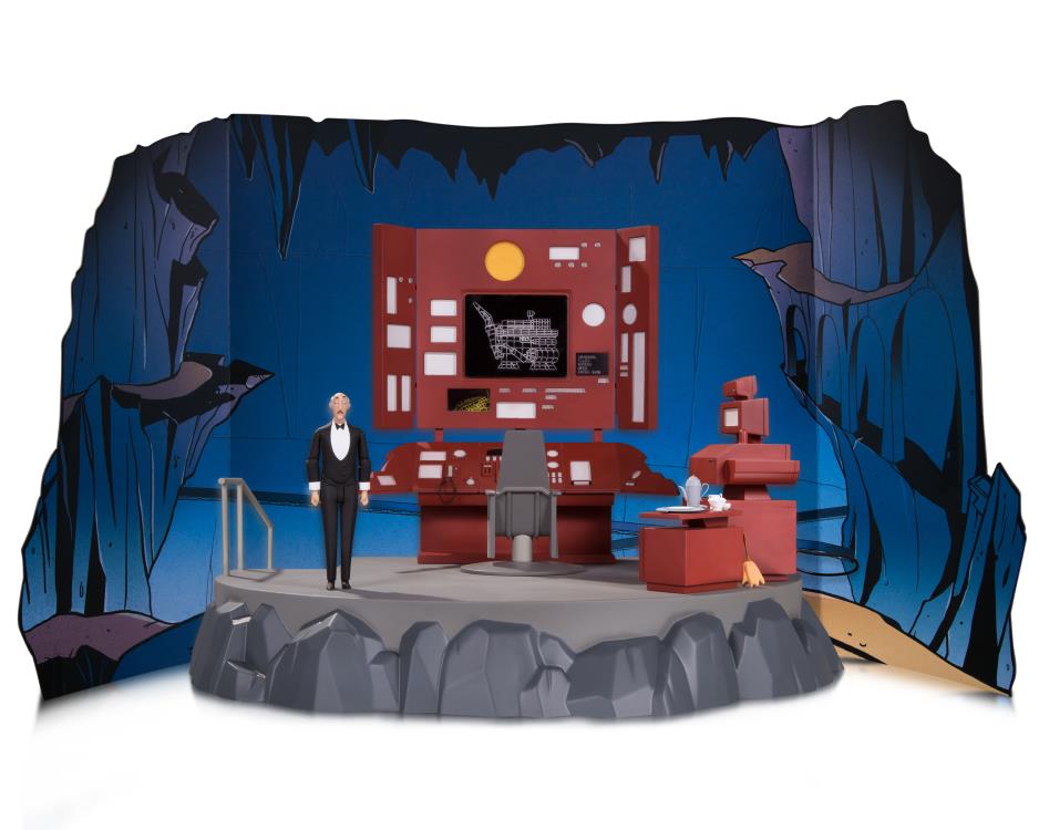 Batman: The Animated Series Batcave Playset With Alfred Gallery Image 4
