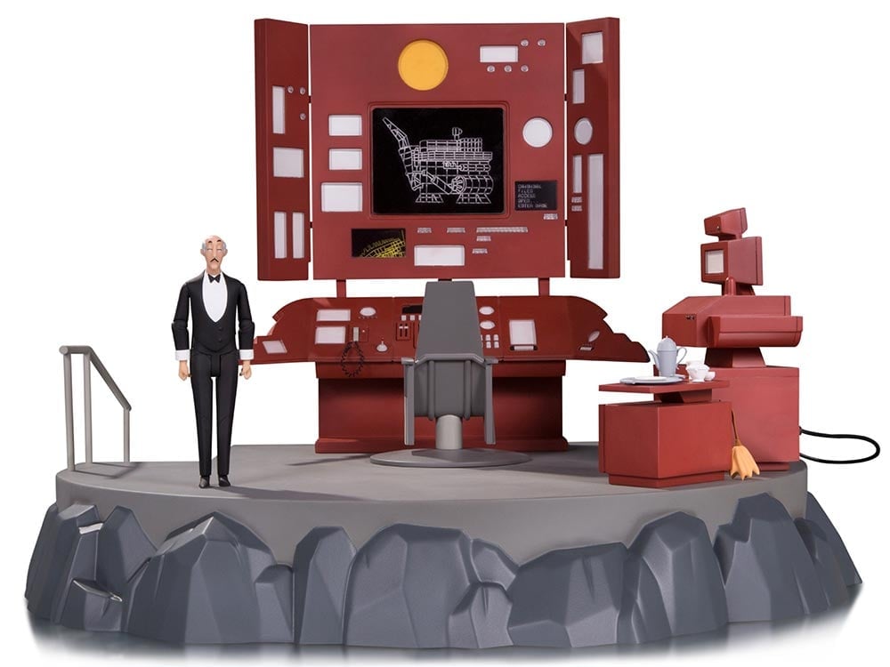 Batman: The Animated Series Batcave Playset With Alfred Gallery Image 3