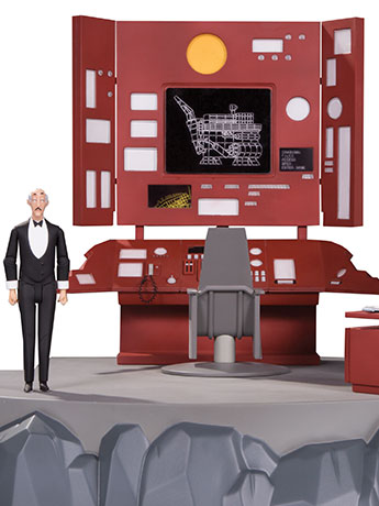Batman: The Animated Series Batcave Playset With Alfred Gallery Image 2