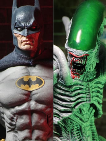 Batman Vs. Alien Figures Two Pack
