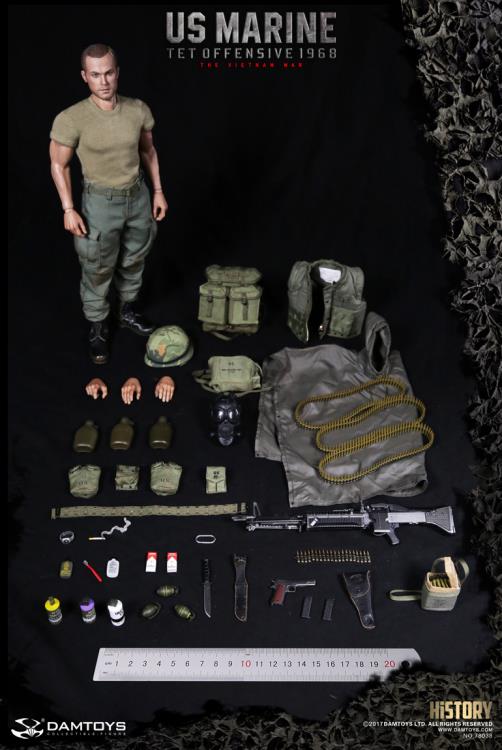Marine Tet Offensive 1968 Vietnam War 1/6 Scale Figure Gallery Image 12