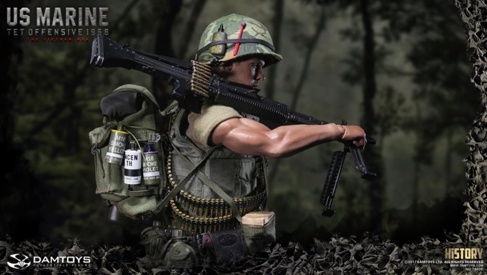 Marine Tet Offensive 1968 Vietnam War 1/6 Scale Figure Gallery Image 9