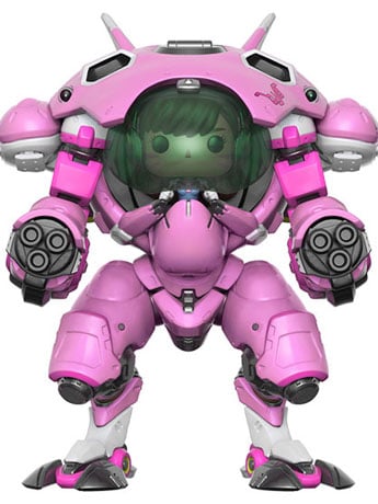 Pop! Games: Pop & Buddy Overwatch - 6" Super Sized D.Va With MEKA Gallery Image 2