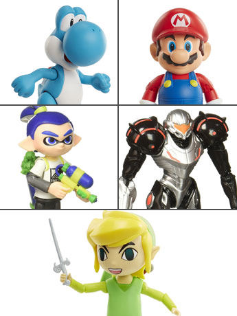 World of Nintendo 4" Figure Series 09 - Set of 5 Gallery Image 2