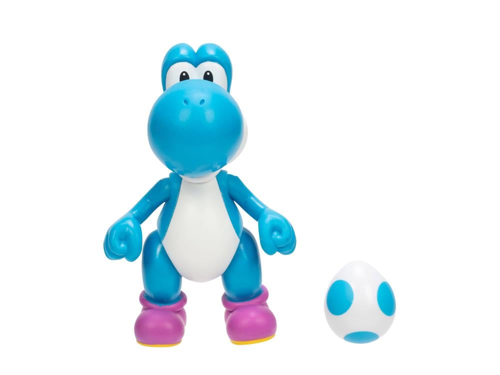 World of Nintendo Yoshi (Blue) 4-Inch Scale Figure Gallery Image 3