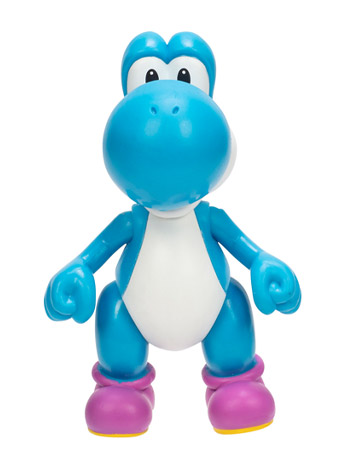 World of Nintendo Yoshi (Blue) 4-Inch Scale Figure Gallery Image 2