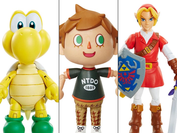 World of Nintendo 4" Figure Series 08 - Set of 3 Gallery Image 1