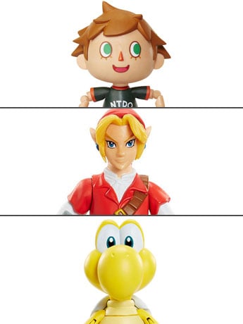 World of Nintendo 4" Figure Series 08 - Set of 3 Gallery Image 2