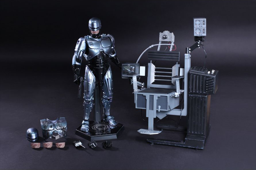 RoboCop MMS203D05 Robocop with Mechanical Chair (Docking Station) 1/6th Scale Collectible Figure Gallery Image 2