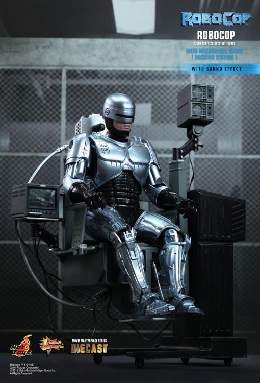RoboCop MMS203D05 Robocop with Mechanical Chair (Docking Station) 1/6th Scale Collectible Figure Gallery Image 4
