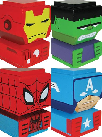 Marvel Tiki Tiki Totem - Set of 4 Gallery Image 2