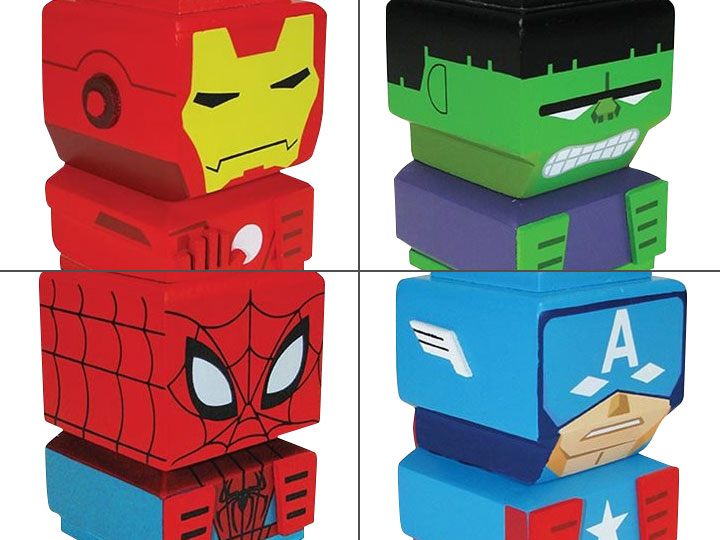 Marvel Tiki Tiki Totem - Set of 4 Gallery Image 1