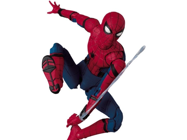 MAFEXスパイダーマンホームカミング アクションフィギュア　No.047 MAFEX No.047 SpiderMan Homecoming Version Action Figure FROM JAPAN