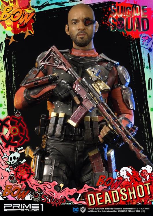 Suicide Squad Museum Masterline Deadshot Statue Gallery Image 7
