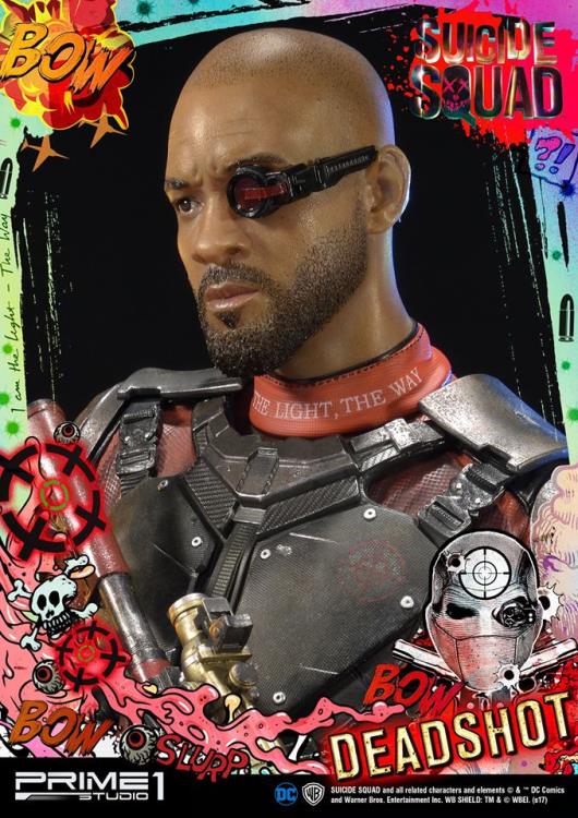 Suicide Squad Museum Masterline Deadshot Statue Gallery Image 11