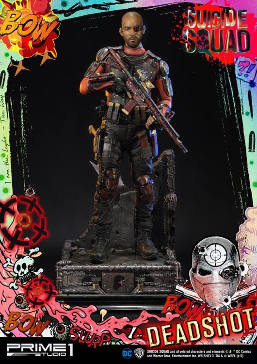 Suicide Squad Museum Masterline Deadshot Statue Gallery Image 4