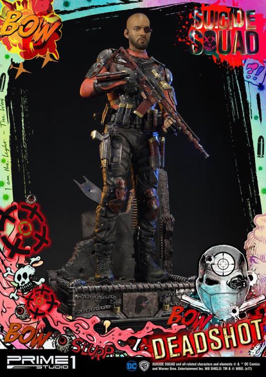 Suicide Squad Museum Masterline Deadshot Statue Gallery Image 6