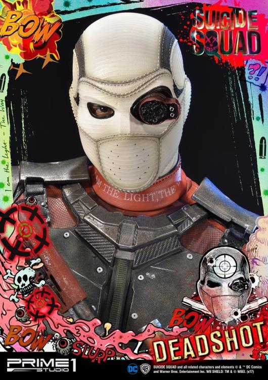 Suicide Squad Museum Masterline Deadshot Statue Gallery Image 9