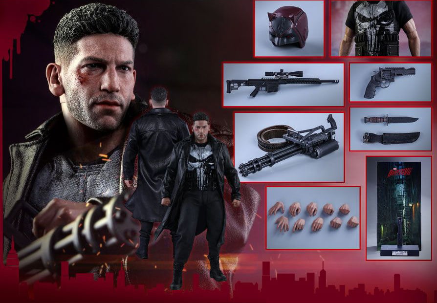 ホットトイズ パニッシャー デアデビル Netflix 1/6 Netflix Punisher Figure | Hot Toys Daredevil Punisher