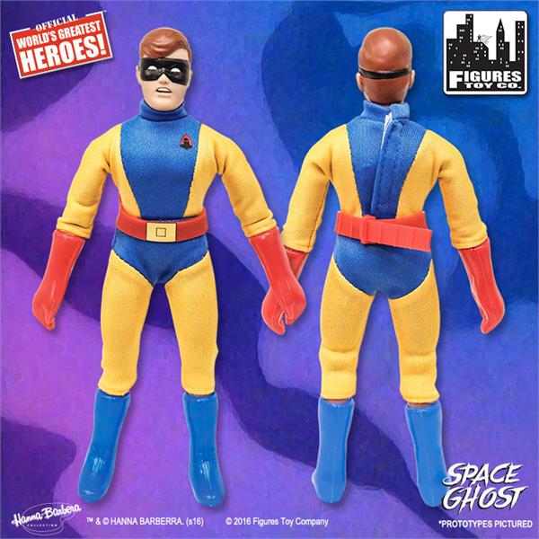 Space Ghost World's Greatest Heroes Jace, Jan & Blip Retro 8" Figures Set of 3 Gallery Image 5