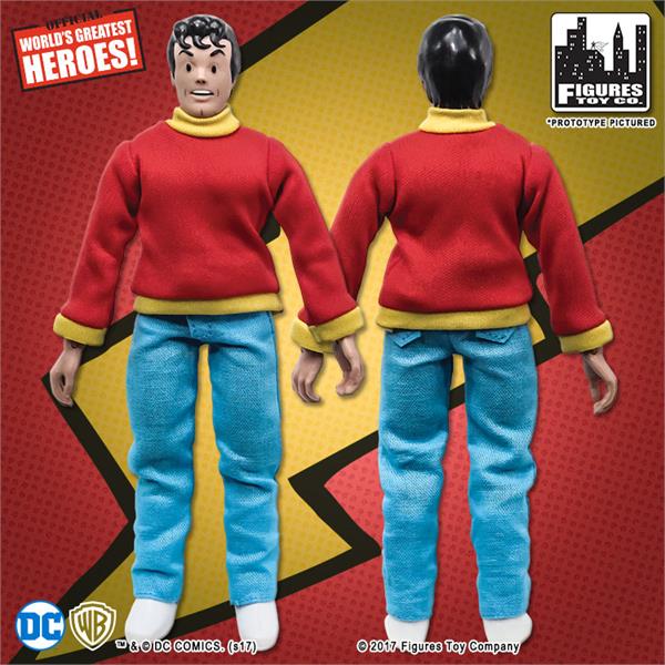 DC World's Greatest Heroes Shazam Series 1 Billy Batson 8" Retro Figure Gallery Image 3