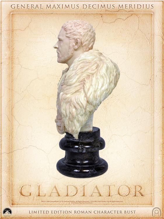 Gladiator Roman Character General Maximus Decimus Meridius 1/4 Scale Bust Gallery Image 9