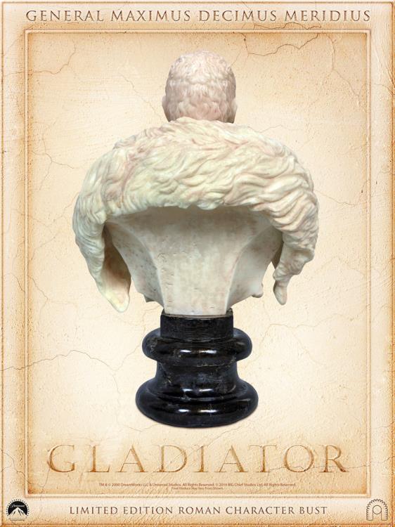 Gladiator Roman Character General Maximus Decimus Meridius 1/4 Scale Bust Gallery Image 8