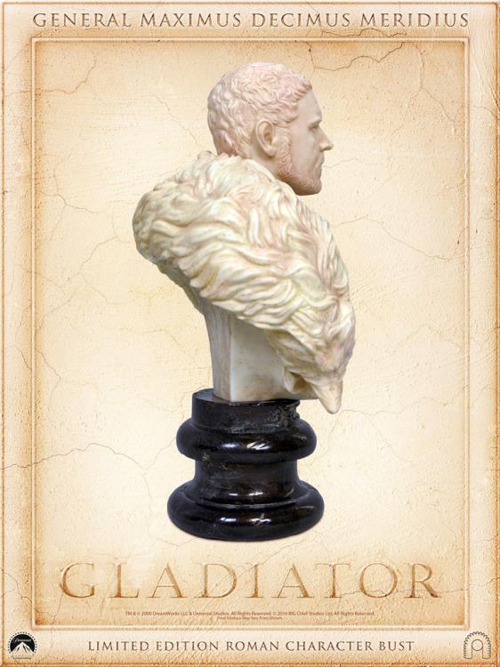 Gladiator Roman Character General Maximus Decimus Meridius 1/4 Scale Bust Gallery Image 7