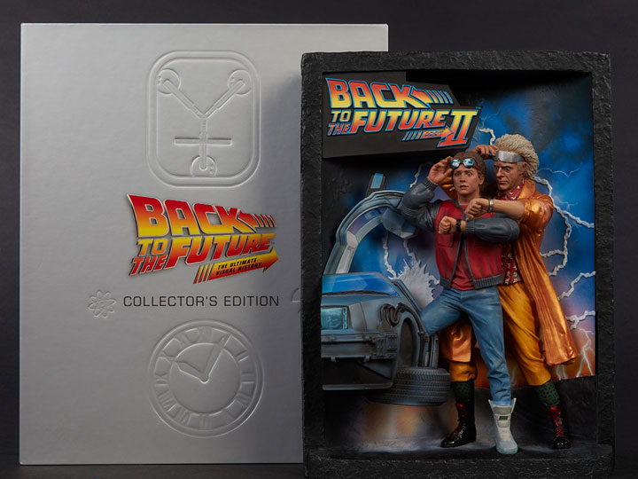 Back to the Future Sculpted Movie Poster and The Ultimate Visual History Collector's Edition Gallery Image 1