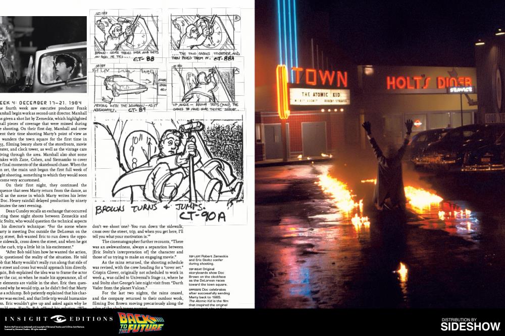 Back to the Future Sculpted Movie Poster and The Ultimate Visual History Collector's Edition Gallery Image 12