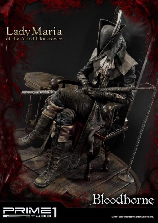 Bloodborne Ultimate Premium Masterline Lady Maria of the Astral Clock Tower Statue Gallery Image 8