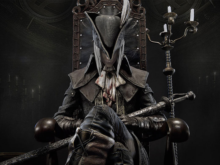 Bloodborne Ultimate Premium Masterline Lady Maria of the Astral Clock Tower Statue Gallery Image 1