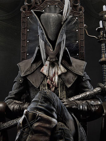 Bloodborne Ultimate Premium Masterline Lady Maria of the Astral Clock Tower Statue Gallery Image 2
