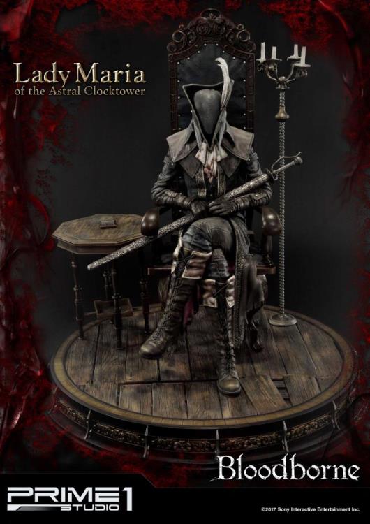 Bloodborne Ultimate Premium Masterline Lady Maria of the Astral Clock Tower Statue Gallery Image 7
