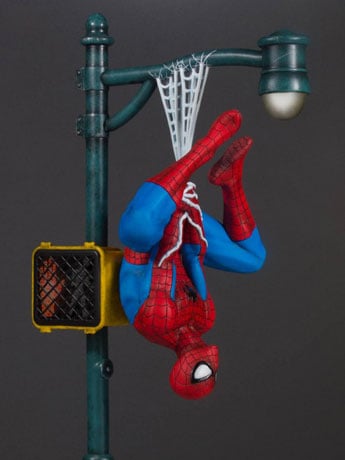 Marvel Collector's Gallery Spider-Man Statue Gallery Image 2